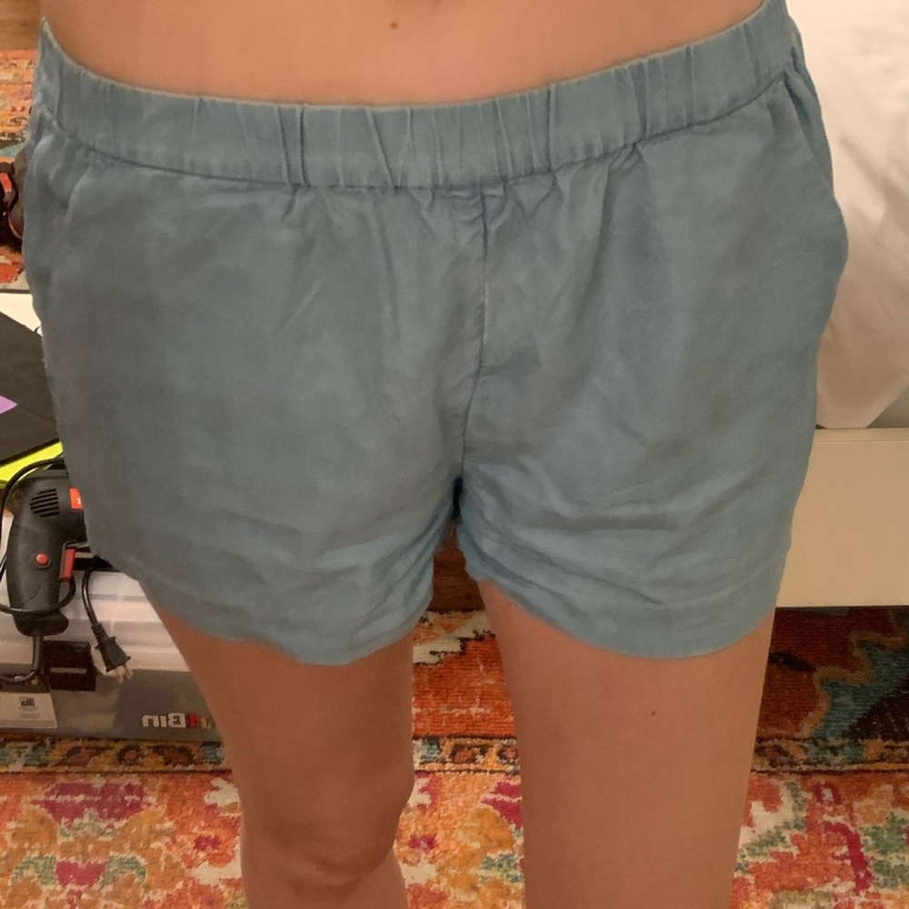 All saints chambray shorts